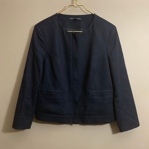 346 brooks brothers blazer sz14 navy blue